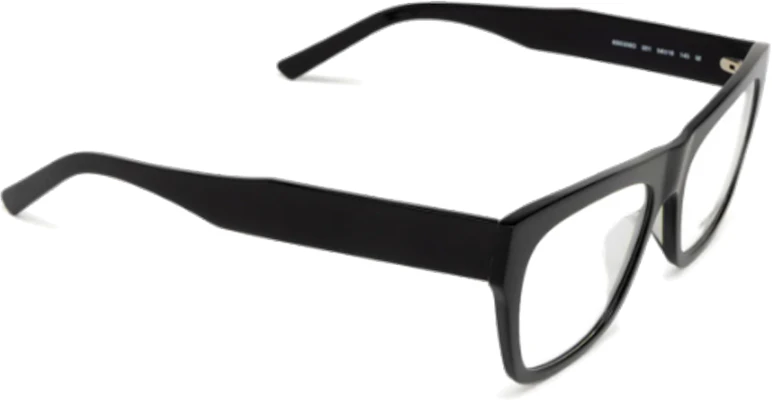 Balenciaga Unisex Black Irregular Acetate Optical Glasses with Lettering. BB0308O001 Shop Balenciaga Unisex Black Irregular Acetate Optical Glasses with Lettering. BB0308O001