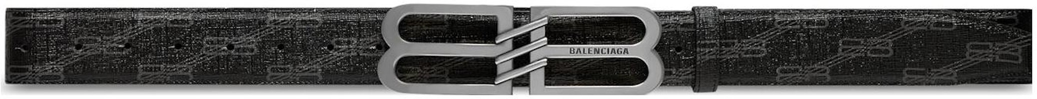 Balenciaga Unisex Black Polyester Belt 4cm Casual Style. 703103210EI1060 Balenciaga Unisex Black Polyester Belt 4cm Casual Style. 703103210EI1060