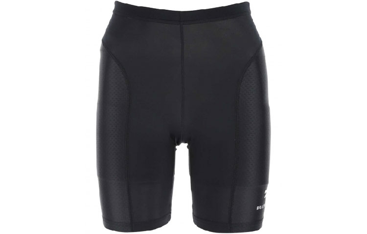 Order Balenciaga Unisex Black Slim Fit Lettering Gym Shorts. 6617544B0B11077