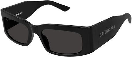 Balenciaga Unisex Logo Irregular Sunglasses Black BB0328S001 Balenciaga Unisex Logo Irregular Sunglasses Black BB0328S001