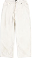 Balenciaga Unisex Relaxed Fit Straight-Leg Zip Button Casual Pants Off-White. 719341TNW039036 Balenciaga Unisex Relaxed Fit Straight-Leg Zip Button Casual Pants Off-White. 719341TNW039036