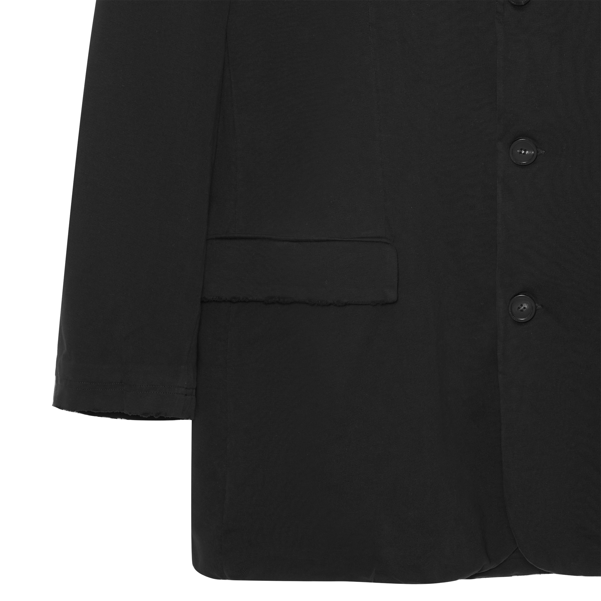 Balenciaga Unisex Solid Black Single-Breasted Long-Sleeve Blazer Jacket. 662182TAV041000 圖 6