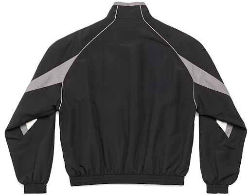 バレンシアガ ユニセックス SS23 オーバーサイズ ジップアップジャケット ブラック 751726TOO481000 Lookbook バレンシアガ ユニセックス SS23 オーバーサイズ ジップアップジャケット ブラック 751726TOO481000