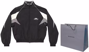 Shop Chaqueta Balenciaga Unisex SS23 Oversize con Cremallera Negra. 751726TOO481000