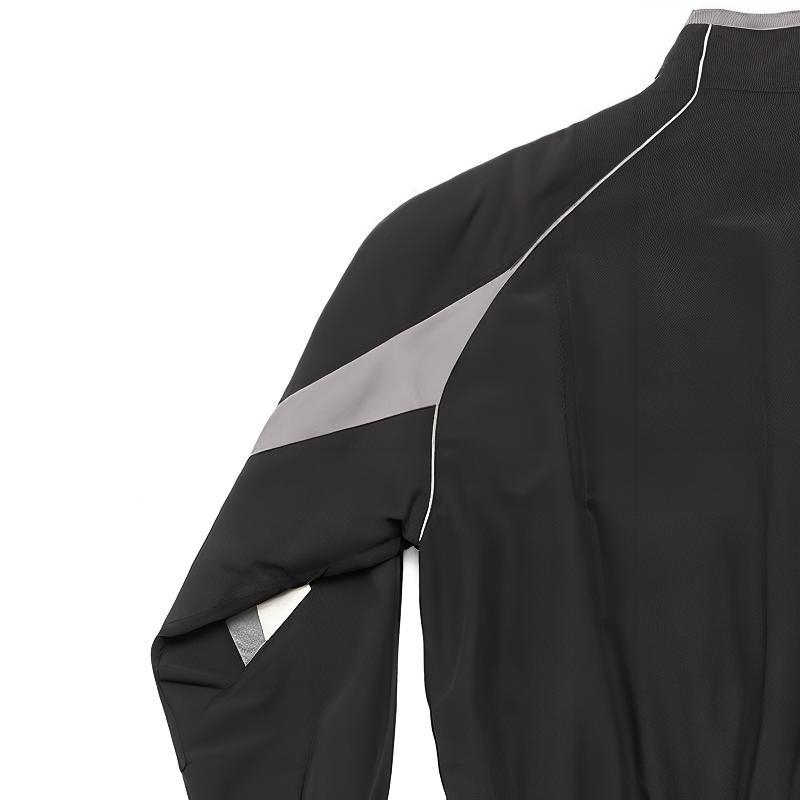 Sizing バレンシアガ ユニセックス SS23 オーバーサイズ ジップアップジャケット ブラック 751726TOO481000