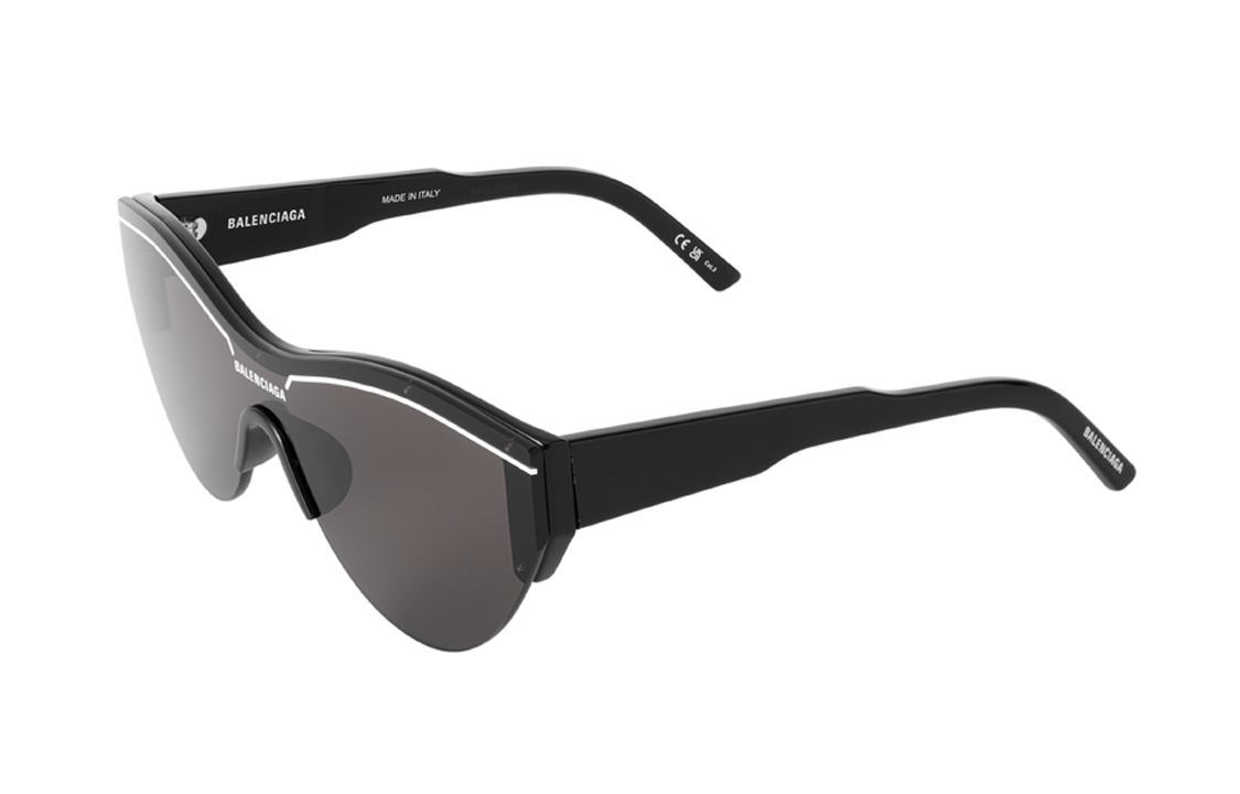 Lookbook Balenciaga Unisex Stylish Irregular Acetate Sunglasses for Men and Women. BB0004S001