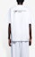 Purchase Balenciaga Unisex Baju-T Putih Logo Potong 612966TKV869040