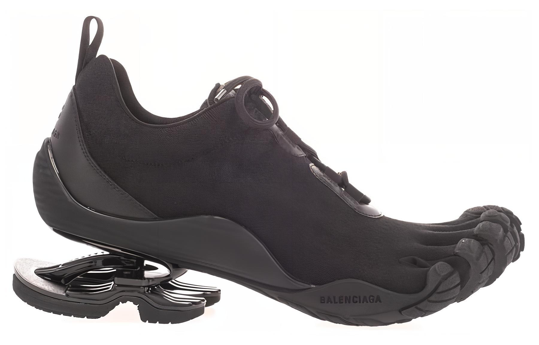 Balenciaga Vibram Toe Low-Top 'Black' 圖 2