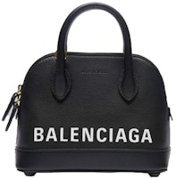 Balenciaga Ville Top Handle Bag XXS Black Balenciaga Ville Top Handle Bag XXS Black