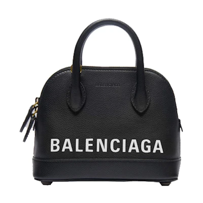 Balenciaga Ville Top Handle Bag XXS Black