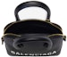 Shop Balenciaga Ville Top Handle Bag XXS Black