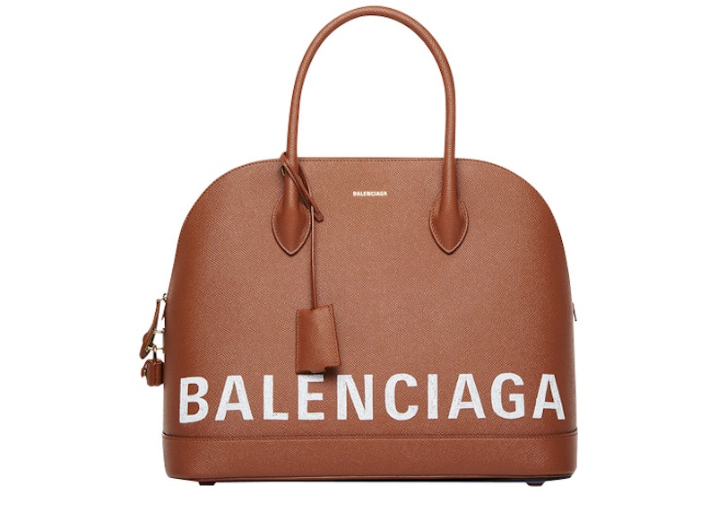 Buy Balenciaga Ville Tas Tangan S Karamel