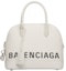 Buy Balenciaga Ville Top Handle S White/Black