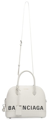 Balenciaga Ville Top Handle S White/Black Order Balenciaga Ville Top Handle S White/Black