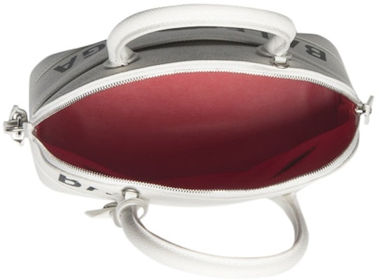 Balenciaga Ville Top Handle S White/Black Lookbook Balenciaga Ville Top Handle S White/Black