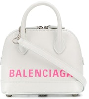 Balenciaga Ville Top Handle Shoulder Bag XXS White Balenciaga Ville Top Handle Shoulder Bag XXS White