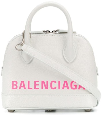 Balenciaga Ville Top Handle Shoulder Bag XXS White Buy Balenciaga Ville Top Handle Shoulder Bag XXS White