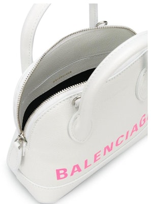 Balenciaga Ville Top Handle Shoulder Bag XXS White Lookbook Balenciaga Ville Top Handle Shoulder Bag XXS White