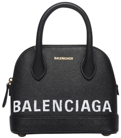 balenciaga-ville-top-handle-xxs-black-white