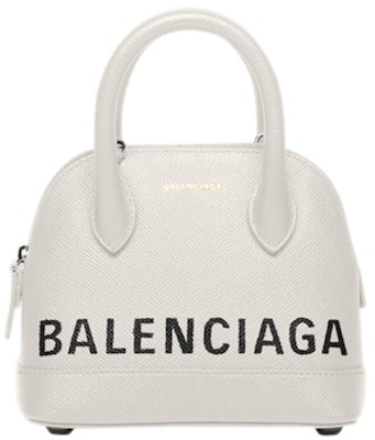 Balenciaga Ville Top Handle XXS White/Black Buy Balenciaga Ville Top Handle XXS White/Black