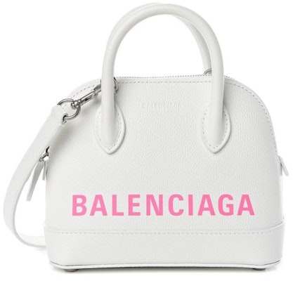 Balenciaga Ville Top Handle XXS White/Pink Buy Balenciaga Ville Top Handle XXS White/Pink