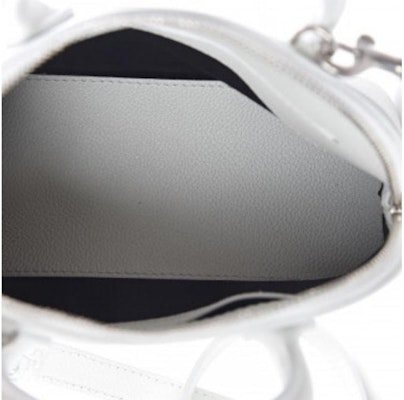 Balenciaga Ville Top Handle XXS White/Pink Lookbook Balenciaga Ville Top Handle XXS White/Pink