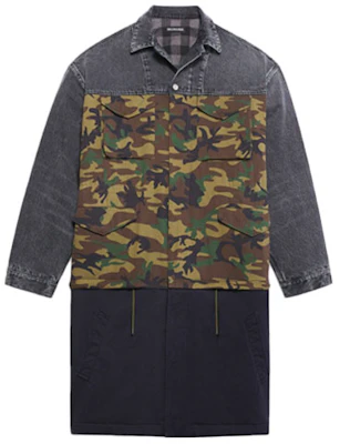Balenciaga Jaket Trench Gabardine Denim Stretch Camo. 659092TKL142840 Order Balenciaga Jaket Trench Gabardine Denim Stretch Camo. 659092TKL142840