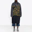 Shop Balenciaga Jaket Trench Gabardine Denim Stretch Camo. 659092TKL142840