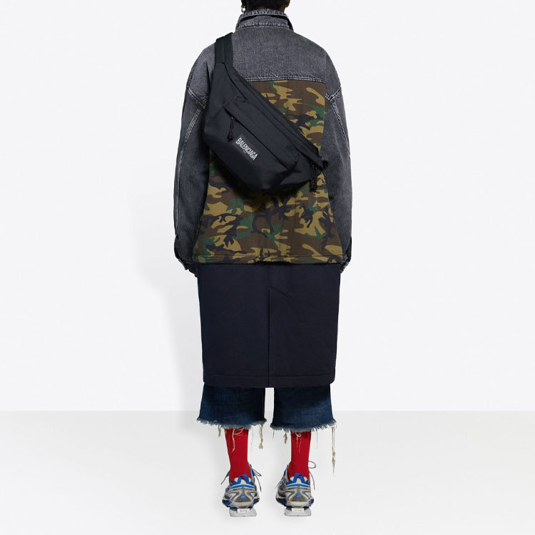 Purchase Balenciaga Jaket Trench Gabardine Denim Stretch Camo. 659092TKL142840