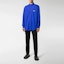 Purchase Balenciaga Wave Embroidered Button-Up Long Sleeve Shirt Unisex Blue. 621960TIM408443