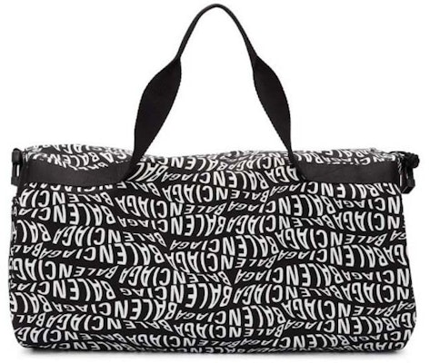 巴黎世家波浪标志健身包 黑色/白色 Order 巴黎世家波浪标志健身包 黑色/白色
