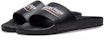 Sandal Balenciaga Logo Ombak Hitam 530562WAM001091