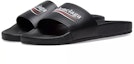 Lookbook Sandal Balenciaga Logo Ombak Hitam 530562WAM001091