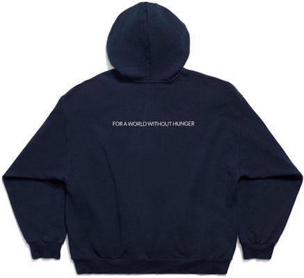 巴黎世家 WFP 海军蓝拉链羊毛连帽夹克男女通用标准版型衣服 770939TQVB78502 Lookbook 巴黎世家 WFP 海军蓝拉链羊毛连帽夹克男女通用标准版型衣服 770939TQVB78502