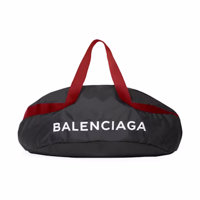 Balenciaga Wheel Bag M Navy/Red