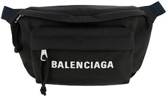 Balenciaga Wheel Beltpack Small Black/Navy Balenciaga Wheel Beltpack Small Black/Navy