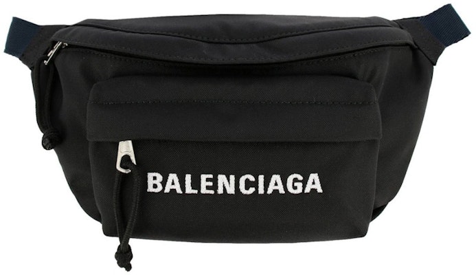 Balenciaga Wheel Beltpack Small Black/Navy Buy Balenciaga Wheel Beltpack Small Black/Navy