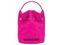 Buy Balenciaga Wheel Drawstring Bag XS Pink