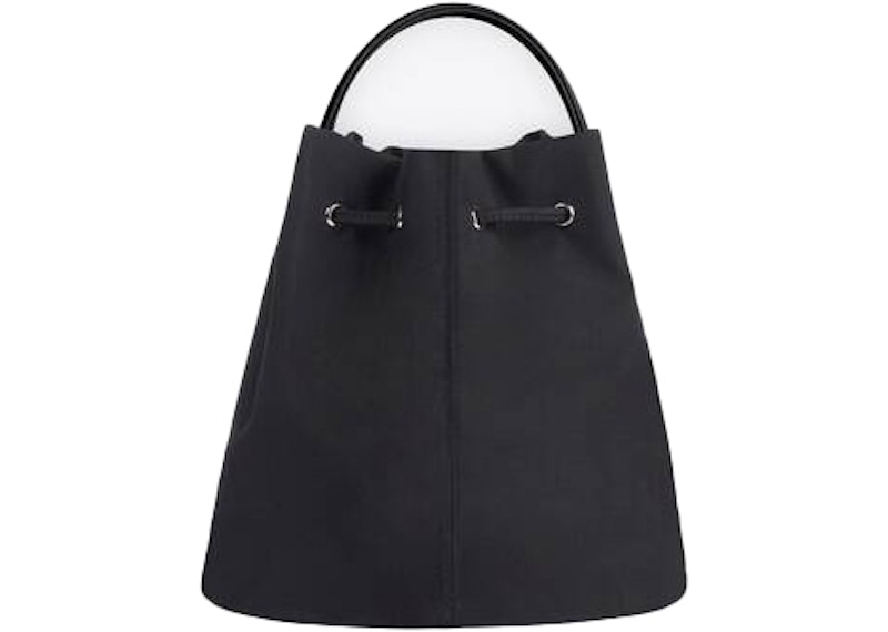 Order バレンシアガ ホイール ドローストリング バケットバッグ エクストラスモール ブラック