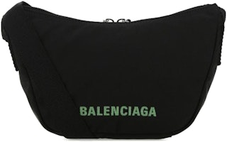 Balenciaga Wheel Sling Shoulder Bag Black Balenciaga Wheel Sling Shoulder Bag Black