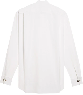 Balenciaga Kemeja Lengan Panjang Putih Tuxedo Katun 622069TYB189000 Lookbook Balenciaga Kemeja Lengan Panjang Putih Tuxedo Katun 622069TYB189000