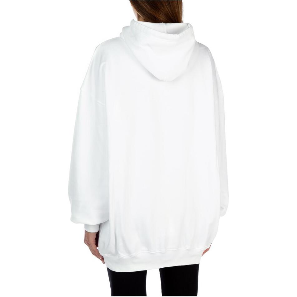 Balenciaga White Graphic Print Pullover Hoodie Long Sleeve 578138TEV199044 圖 8
