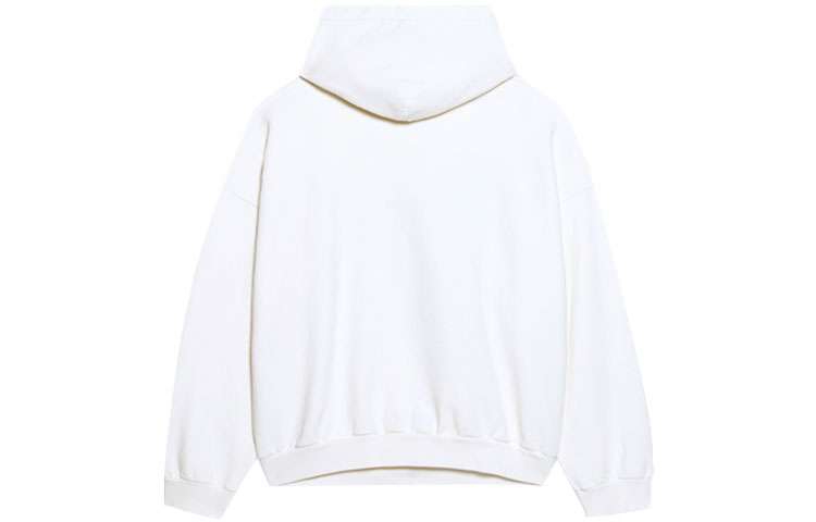 Lookbook Balenciaga White Hoodie Letter Cartoon Print Oversized Casual Style. 675003TLVG89016