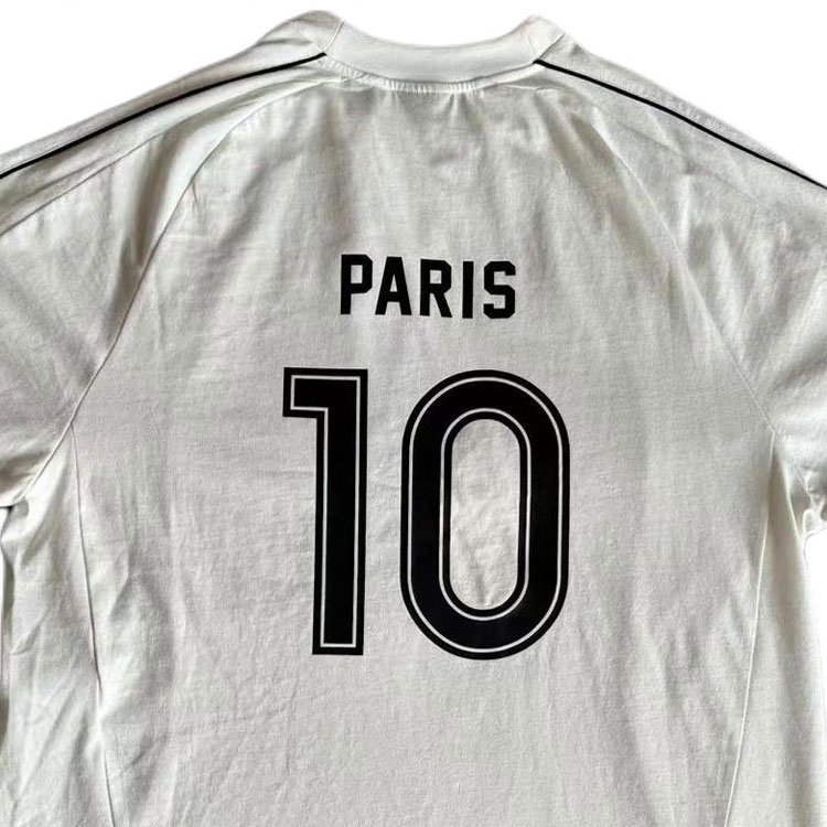 Sizing Balenciaga 白色logo印花寬鬆版男女皆宜圓領T恤 777705TPVR59040