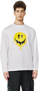 Balenciaga 白色微笑骷髏印花長袖T恤 常規剪裁。 651796TKVA18639 Details for Balenciaga 白色微笑骷髏印花長袖T恤 常規剪裁。 651796TKVA18639