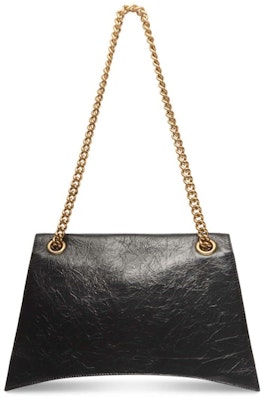 Balenciaga Women's Crush Medium Chain Bag Black Order Balenciaga Women's Crush Medium Chain Bag Black