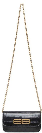balenciaga-women-s-gossip-wallet-on-chain-black