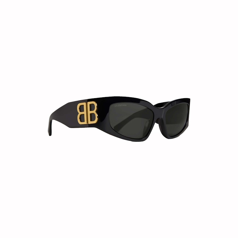 Balenciaga Womens Bossy Cat Sunglasses Black (773492T00391000) 圖 2