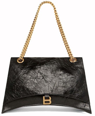 Balenciaga Womens Crush Large Chain Bag Black Buy Balenciaga Womens Crush Large Chain Bag Black
