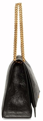 Balenciaga Womens Crush Large Chain Bag Black Order Balenciaga Womens Crush Large Chain Bag Black